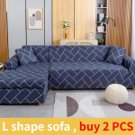 Prinditud diivanikatted elutoa jaoks Chaise Longue diivanikaitse tolmuvastased elastsed venivad katted nurgadiivani katte jaoks 1-seat 90-140cm 1pc