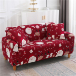 Elutoa istmete j&otilde;uludiivani katted, veniv spandex diivani katted, elastsed L-kujulised diivanikatted, j&otilde;ulukaunistus 1seater 90-140cm 1Pc