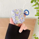 Vesikleebised Cold Art Retro Flower Couple k&otilde;rvaklappide &uuml;mbris Apple Airpods Pro 2 1 3 juhtmevaba Bluetoothi ​​laadimise kattekarbi jaoks For Airpods 3 (2021)