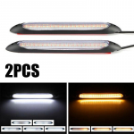 2 tk LED-auto p&auml;evas&otilde;idutuled auto suunatuled eredad auto modifitseeritud dekoratiivtuled ZPG