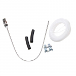 Autosoojendi k&uuml;tusealuse toru voolik 45 cm gaasipaagi kogumisklambriga torutoru 4 klambriga Webasto Eberspacher VW T5 T6 jaoks Assembly