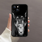 Dobermann Dog Animal telefoni&uuml;mbris iPhone'ile Samsung Galaxy Redmi Xiaomi Oppo OnePlus Note SA 7 8 9 10 11 12 13 14 20 21 22 23 53 54 Pro Max Ultra iPhone 6 or 6S