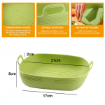 K&ouml;&ouml;gi &otilde;hkfrit&uuml;&uuml;r silikageeli matt ahi pitsa k&uuml;psetuspann &otilde;hkfrit&uuml;&uuml;r silikageeli korv korduvkasutatav praekana k&uuml;psetuspann k&ouml;&ouml;gitarbed