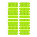 24 tk Kulumiskindel t&otilde;ukeratta kleebis erksad v&auml;rvid Unikaalne korduvkasutatavate kleebiste kleebis Xiaomi M365/Pro Luminous jaoks fluorestseeruv roheline v&auml;rv