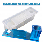 Silikoonist visiitkaardi pliiatsihoidja Kristall-epoks&uuml;vaigust vormi ehete valmistamine