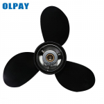 3B2-64517-0 8,9*8,5 alumiiniumisulamist propeller Tohatsu 2-taktilise 9,8 hj jaoks, s&otilde;ukruvi Hidea 2-taktilise 9,8 hj jaoks China must
