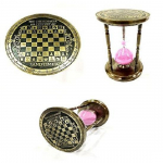 Antiikne messingist liivataimer Merendusliku meremale stiilis liivakell kodukaunistus