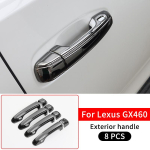 2010-2023 Lexus GX460 v&auml;lisukse k&auml;epideme kaitsekatte GX 460 versiooniuuenduse dekoratiivsete muudatuste tarvikud Gray Black Plating gray