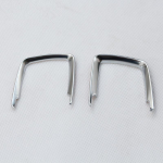 Kroomitud auto esitulede l&uuml;liti nupu dekoratiivne kleebis BMW F30 F34 F22 F32 f20 F21 X5 F15 X6 F16 salongile 1 set
