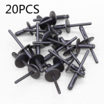 40 tk Auto needid Plastikust klamber kaitseraua jaoks BMW X1 E84 X3 F25 X5 E70 X6 E71 E72 7. seeria Auto ukse kaitseraua kinnitusklamber 20pcs
