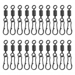 Hooklink Clips P&ouml;&ouml;rlejad Komplekt Link Rigi Rings Quick Change Steel 20g