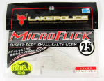 Jackall Soft Lure Micro Flick 2,5 tolli valge (5758)
