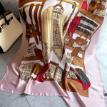 Kvaliteetsed luksuslikud siidist sallid peapael Sallid kaelasall naistele kett siidist sall naiste dekoratiivne sall 180-90cm