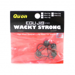 Jackson Jig Head Egu Jig Wacky Strong 5 t&uuml;kki paki kohta, suurus 4, 3/32 untsi (8322)