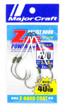Major Craft ZOC Heavy Duty Twin Assist konksud ZOC-PT3040 suurus 2/0 (1281)