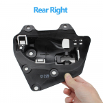 Car Front Rear Door Handle Bowl underplate Replacement For BMW 5 Series F10 F11 F18 520i 523i 525i 528i 535i Front Left