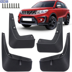 Poriklapid pritsmekaitsed auto porilapid Suzuki Vitara / Edcudo porilaudade poritiibadele 2016 2017 2018-2022 ees &; Tagumine black