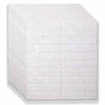 10tk 70*77cm 3d vahtplastist seinakleebispaneelid telliskivist veekindel kleeptapeet elutuba magamistuba kodumaja vannitoa sisustus 10 pieces/Pack