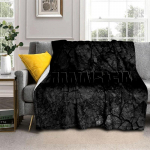 3D R-Rammstein Heavy Metal Band Sildi tekk, Pehme tekk koju Magamistoa voodi diivan Pikniku reisikontori kattetekk lapsele 180cm x 230cm