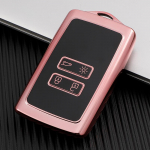 Moodne TPU auto kaugjuhtimispuldi v&otilde;tmekaane &uuml;mbris Renault Captur Megane Talisman Espace Clio Zoe Koleos Scenic 4 Arkana Dacia Sandero kaardi jaoks