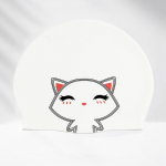 Ujumism&uuml;ts T&uuml;drukutele Armsad Multifilmid Vastupidavad silikoonist ujumism&uuml;tsid pikkadele juustele Lapsed Teismelised T&auml;iskasvanud Veekindlad elastsest riidest ujumism&uuml;tsid