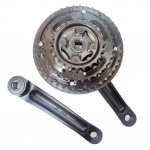 Toetage 7-9-k&auml;igulist jalgratta v&auml;ndakomplekti 170 mm 1 tk 42-34-24T