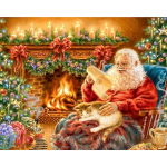 DIY 5D Teemantmaaling J&otilde;uluvana Teemanttikandid Talvine Lumipuu Ristpistes T&auml;is&uuml;mmargune puurmosaiik j&otilde;ulukingitus Full Round 20x30CM