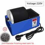 Hobby Rock Tumbler Machine &ndash; &uuml;he trumliga ehtepoleerimismasin (&Uuml;ksik barrel) Mini Ring-poleerimismasin