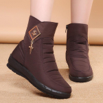 Veekindlad naiste saapad Talvised lumesaapad Naistele Mugavus Kerge soe karusnahk Soojad talvejalatsid Naiste poolsaapad Libisemiskindlad talvesaapad 38 pruun