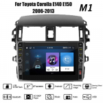 8-tolline Toyota Corolla E140 E150 2006-2013 koos nupu nupuga Android autoraadio multimeediumipleier Navigatsioon stereo GPS 2 Din Carplay 2+32GB 1+32GB