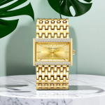 Naiste ja meeste k&auml;ekellad Kvartskellad 2023 uhiuus roostevabast terasest kett, moodne kuldkell