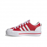 Adidas Nizza RF Platform S&uuml;damekujulise reljeefiga - Scarlet Naiste tossud Punane Pilvevalge P&otilde;hiv&auml;rv Must FZ1841 36