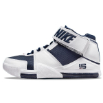 Nike Zoom LeBron 2 Retro USA 2022 Meeste tossud Valge Kesk&ouml;&ouml;sinine Varsity-Crimson DR0826-100 41