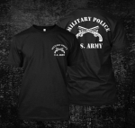 Military Police Us Army kohandatud selja- ja esiosa Unisex T-s&auml;rgid S