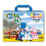 Roy Books Robocar Polypoli ja uus p&auml;&auml;stemeeskond suure koti pusled, 1 komplekt, 231 t&uuml;kki Populaarsed Korea nukud ja m&auml;nguasjad