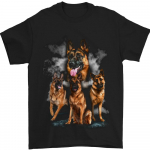 Saksa lambakoera montaaž koeras&otilde;pradele Unisex T-s&auml;rk S