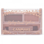 Canmake Styling Dual Eyebrow 03 Rose Fog Vahap&otilde;hi X Puuderp&otilde;hi Kohev 3D Kulm 1 X 1 03 Rose Fog