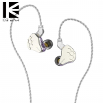 KBEAR Lark Circle Iron K Song Line juhitav HIFI palaviku j&auml;lgiv peakomplekt kuulamine k&otilde;rvaklapid k&otilde;rva 3.5mm without MIC roheline