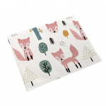 Nordic Style K&ouml;&ouml;k Korduvkasutatav lauamatt Loomametsa mustriga n&otilde;udelapid imav Kiiresti kuivav pestav lauamatt G