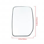 1 paar autot vasaku/parempoolse soojendusega ukse tiiva tahavaatepeegli klaasi Ford Transit MK6/MK7 jaoks 2000-2011 2012 2013 2014 automaatne vahetus