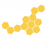 12pcs Hexagon ers Removable Wall for Home Living Room Bedroom Decor, Flexible to Use , Gold