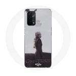 &Uuml;mbris m&auml;ngule Oppo A74 5G Game of Thrones, 8. hooaeg Daenerys Targaryen tuld ja veri Game of Thrones logo hall