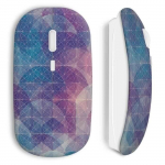 Juhtmeta hiir Graafiline disain sinine violetne