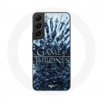 Coque pour Samsung Galaxy S21 FE Game of Thrones saison 8 Episode 1 Le Tr&ocirc;ne de Fer Personnages logo
