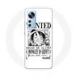 Coque pour Xiaomi Mi 12 / 12X One Piece Manga affiche de recherche Blanche