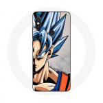 Coque pour Xiaomi Redmi Note 5 Pro Anime Dragon Ball Goku Cheveux bleu