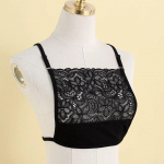 Naiste pitsist dekoltee kate hingav n&auml;htamatu Camisole rinnahoidjad n&auml;htamatu m&auml;his rinnus Olkaimeta pesu Anti Peep rinnahoidja topsid One Size must