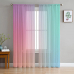 Magamistuba L&auml;bipaistvad kardinad Starlight Rainbow Spots Elutuba K&ouml;&ouml;k Aken Kardinad Aed Terrass R&otilde;du Magamistuba L&auml;bipaistvad kardinad 135W x 114H(cm)
