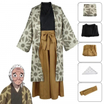 Haganezuka Hotaru Cosplay Kost&uuml;&uuml;m Anime Demon Slayer: Kimetsu No Yaiba Karnavalikost&uuml;&uuml;m Halloweeni J&otilde;ulukost&uuml;&uuml;mi Kingitus Sall L