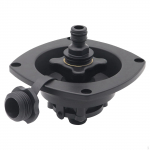 RV City Water Fill Inlet Gravity Dish Built in Check Valve Wall valge
